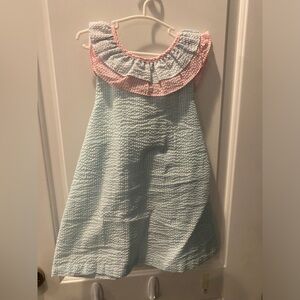 Smocked blessings 5T dress